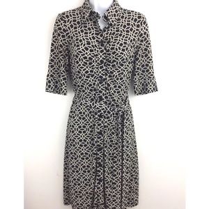 Laundry by Shelli Segal Ruched Shirt Dress